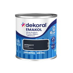 Emakol antracyt RAL7016 0,2 L ftal.